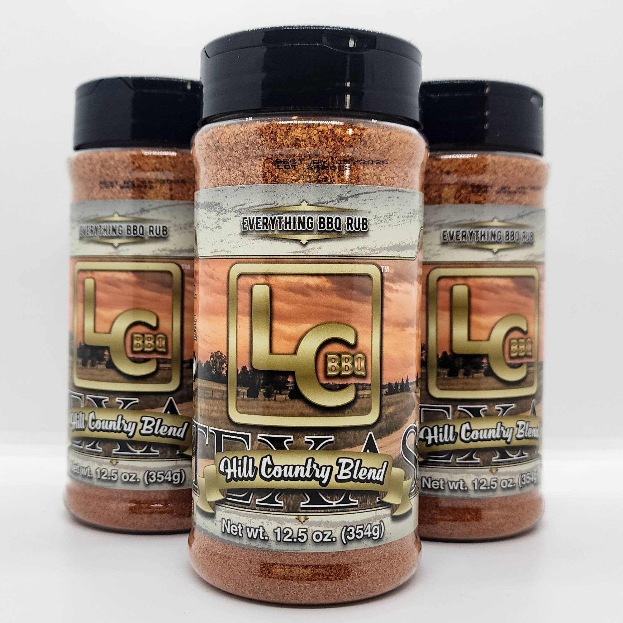 LC BBQ - Venta al por mayor Condimentos - Mezcla Texas Hill Country, coctelera de 10.5 onzas0