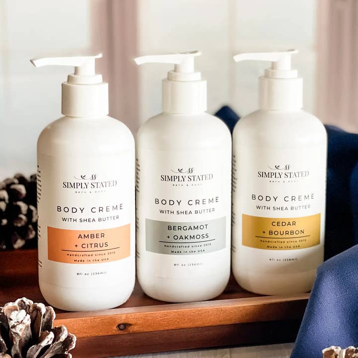 Simply Stated Bath & Body - Wholesale Body Cream/Lotion - Men's - Men’s Body Creme - Shea Butter Moisturizer14