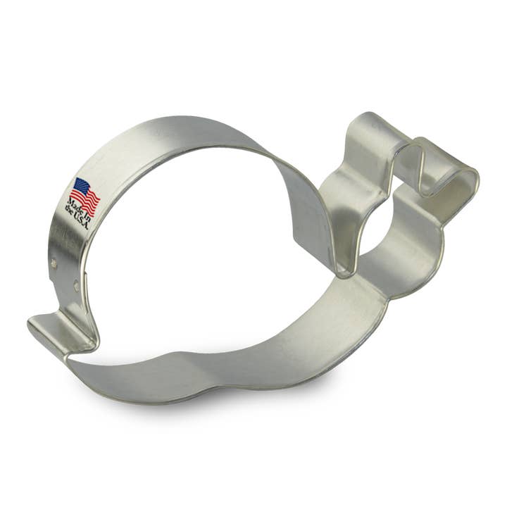Snail Cookie Cutter 4 in B1719 for wholesale by CookieCutter.com