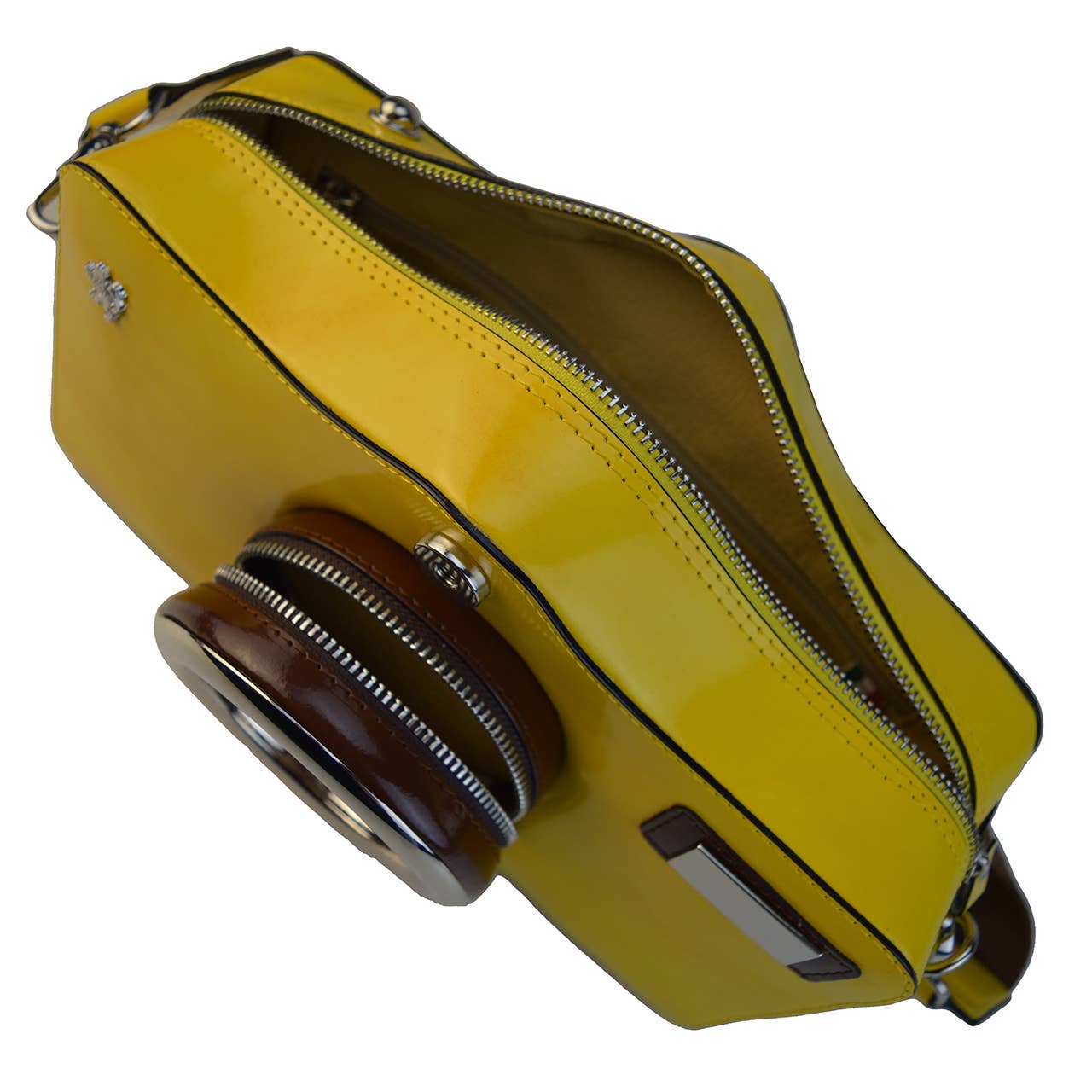 Pratesi - Wholesale Crossbody Bag - Women's - Photocamera Radica Shoulder Bag in Cow Leather6