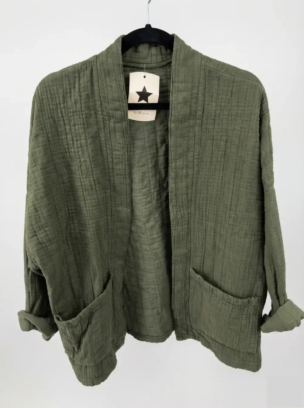 Mimi & Gogo - Vente Veste – femme - Veste matelassée en gaze de coton @5343_VesMatelasséGaze5