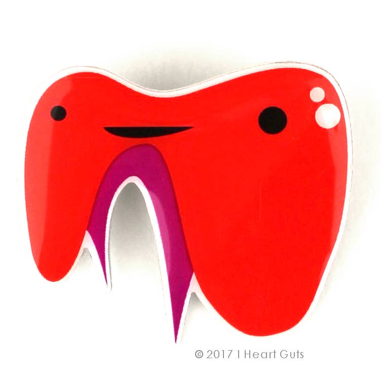 I Heart Guts | Organ Plushies Wholesale - Wholesale Lapel Pin/Button - Diaphragm Lapel Pin - Need Some Inspiration?1