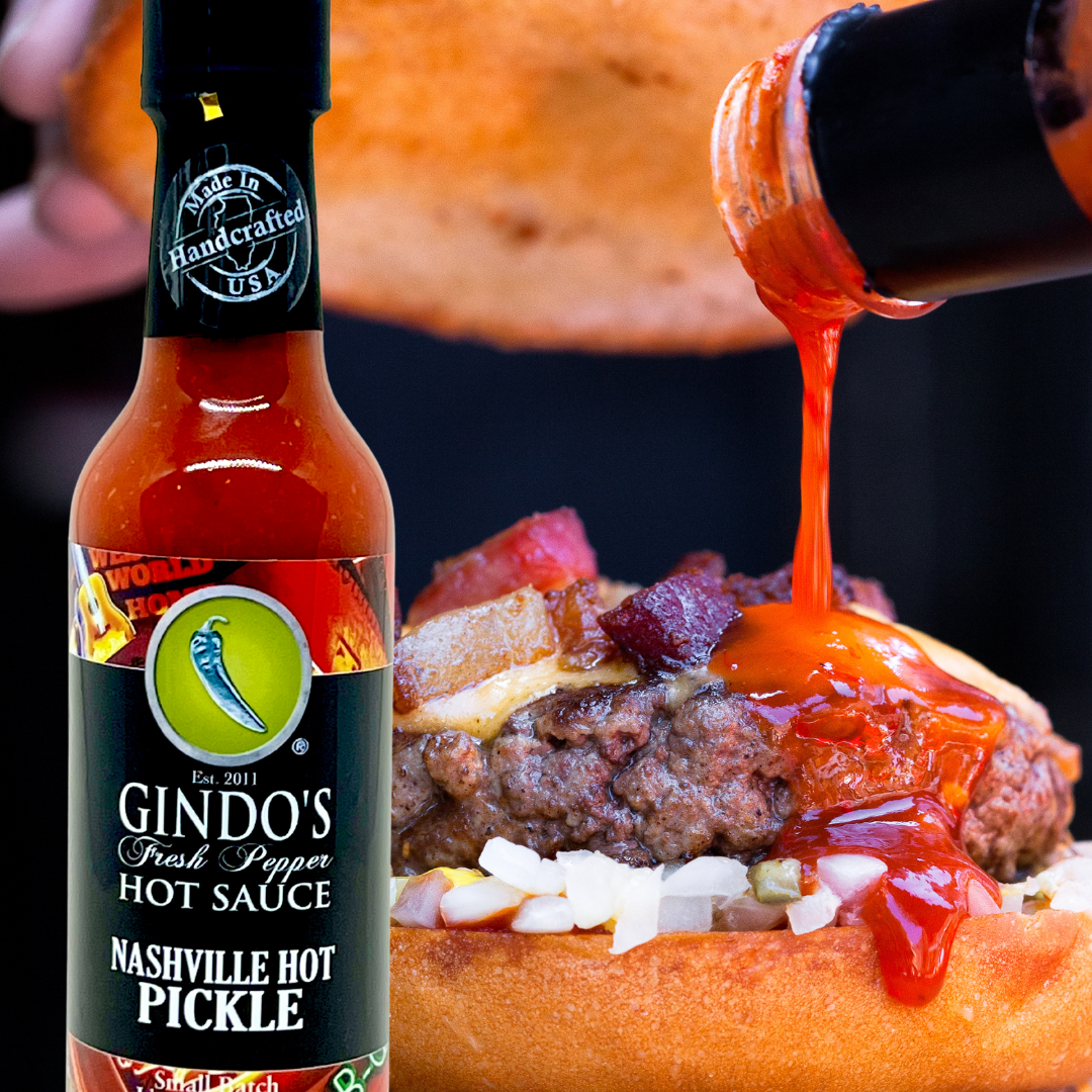 Gindo's Spice of Life – wholesale Hot sauce – Nashville Hot Pickle Hot Sauce3