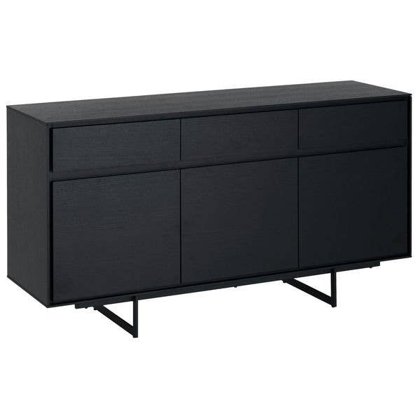 Furnhouse - Wholesale Sideboard - 3-Door Sideboard Tokyo Black Oak5