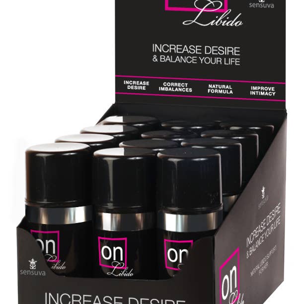 On™ Libido 12 Piece Refill Kit for wholesale by Sensuva