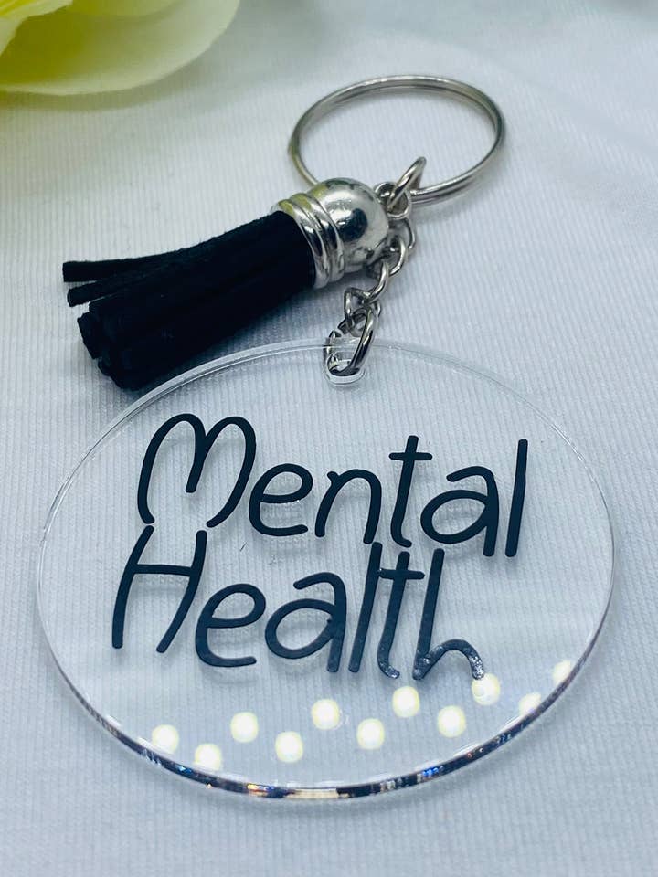 Mental health Keyring for wholesale by Pattsie’s Studio