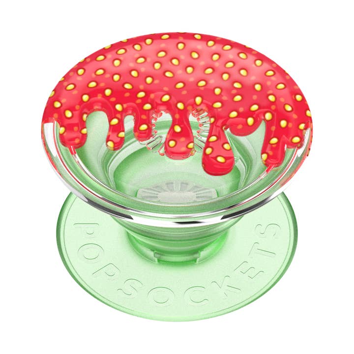 Poignée pour téléphone PopSockets - Strawberry Jam Drip pour la vente par PopSockets