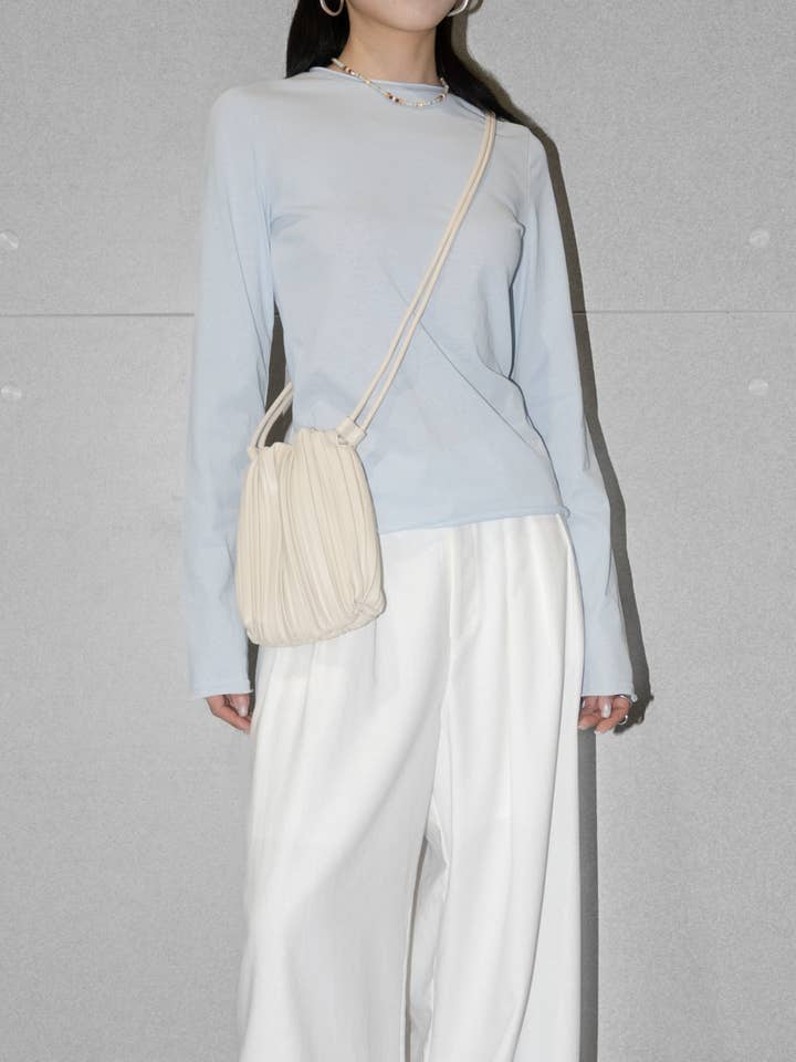 Ruched Crossbody Bag for wholesale by Blanc.Noize