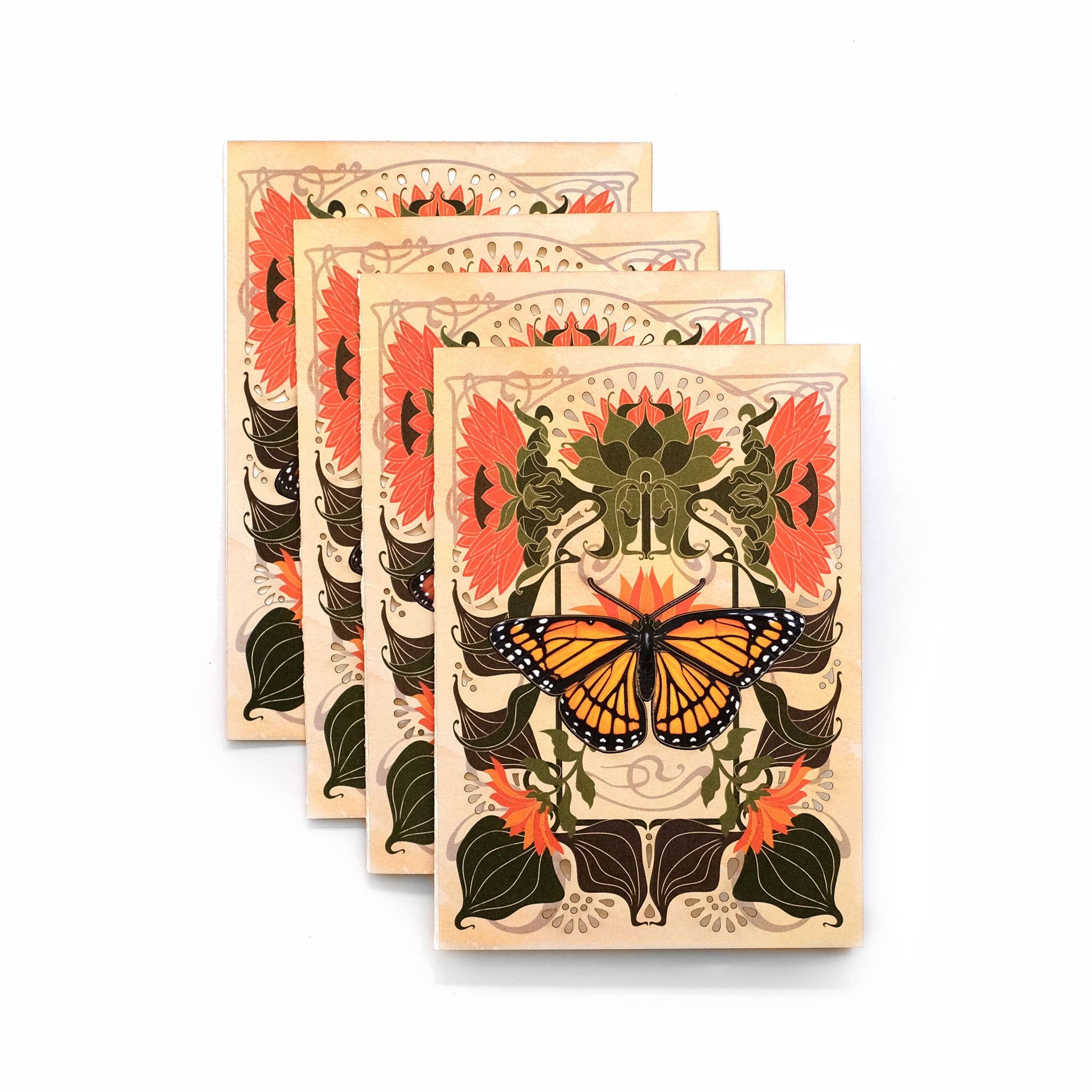 Moth and Myth – wholesale Everyday greeting card – Viceroy Butterfly Greeting Card with Removable Butterfly3