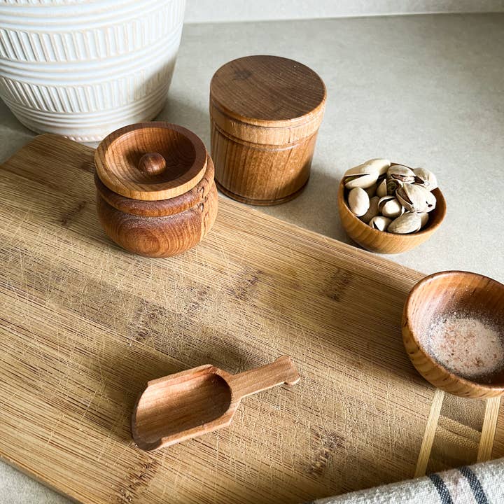 mallyshop - Wholesale Kitchen spoon - Mini Spoon Scoop, Wooden Spoon Scoop, Mini Wooden Spoon1