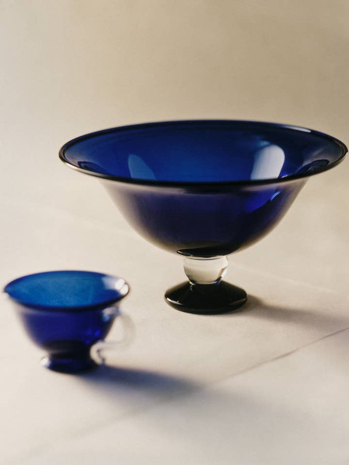 Frutero, Azul/Transparente para venta al por mayor de Sophie Lou Jacobsen