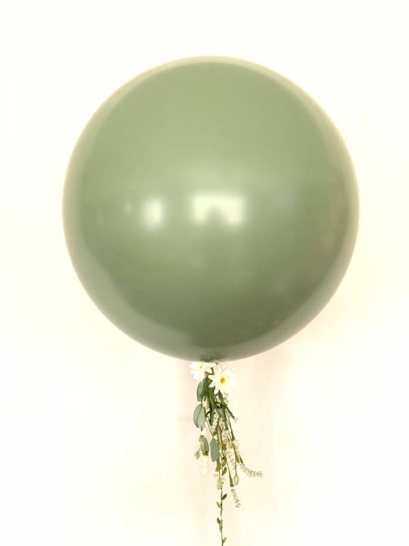 Hullaballoons – wholesale Ballong – Set med 3 jumbo gröna ballonger | 24-tums ljusgröna ballonger7
