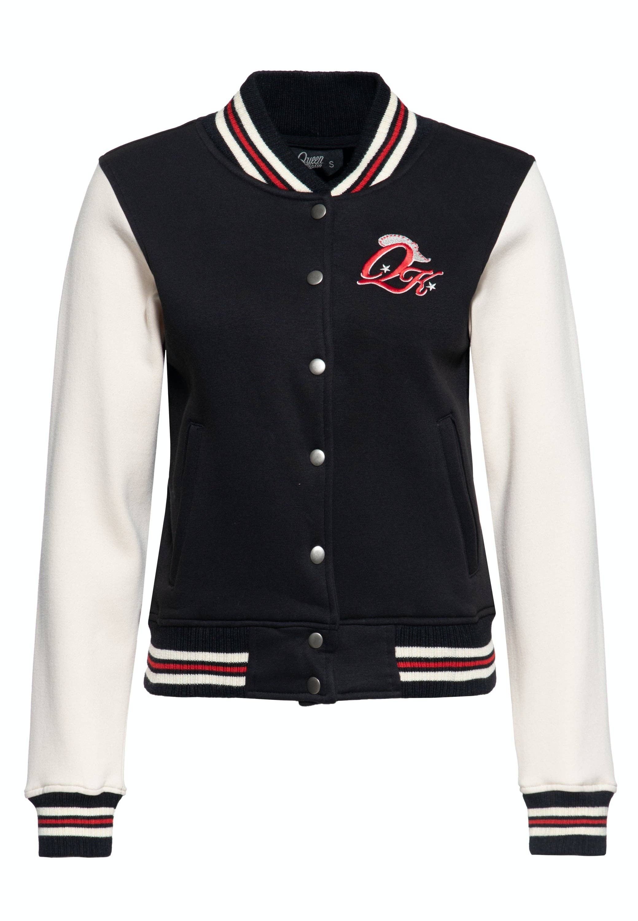KING KEROSIN - Wholesale Varsity/Baseball Jacket - Women's - Rebel at Heart College Sweatshirt6