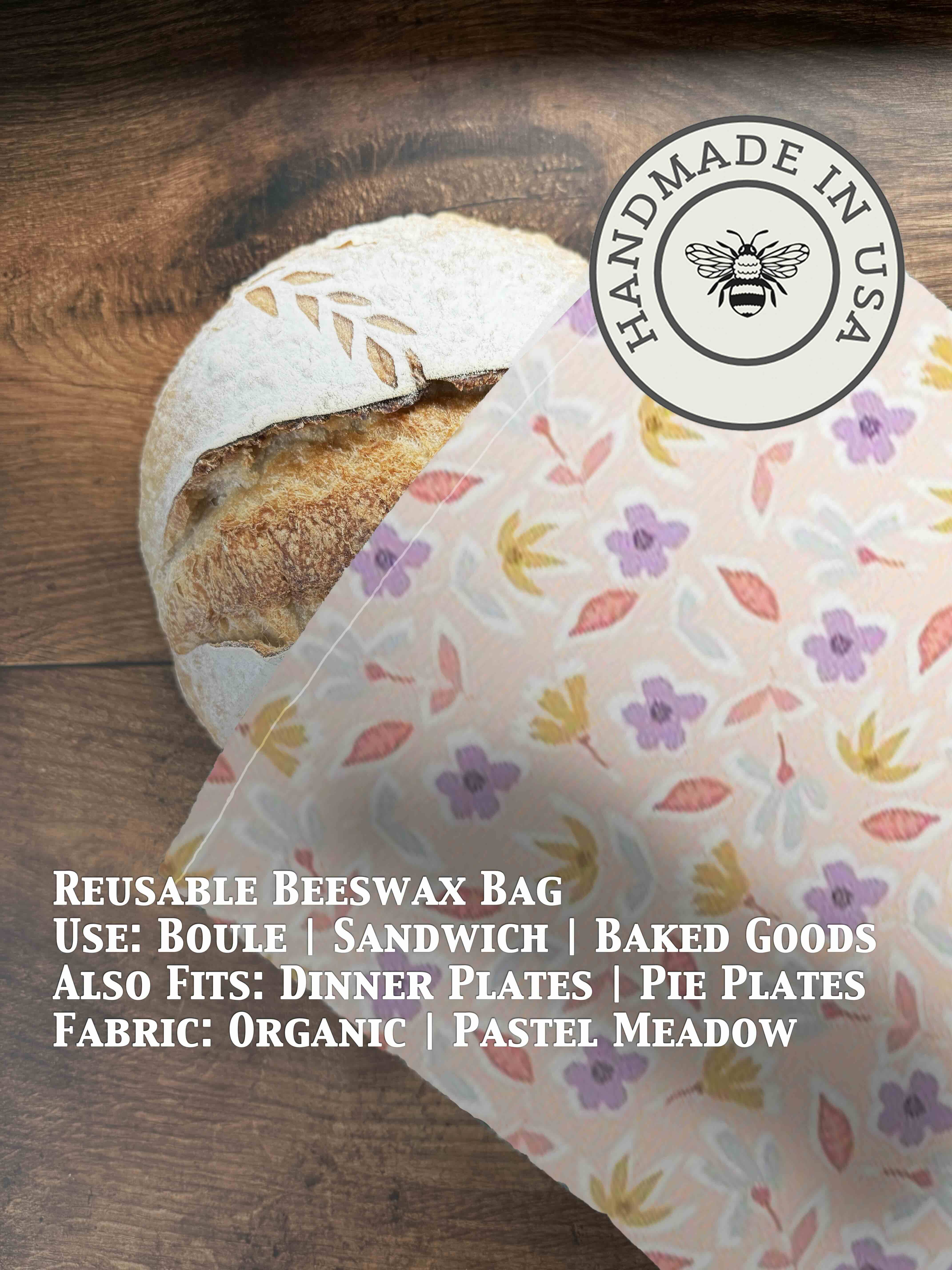 Five Oaks Farm – Großhandel Verpackung/Beutel zur Aufbewahrung von Lebensmitteln – Brotbeutel | Bienenwachsbeschichtet34