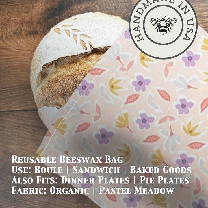 Five Oaks Farm – Großhandel Verpackung/Beutel zur Aufbewahrung von Lebensmitteln – Brotbeutel | Bienenwachsbeschichtet34