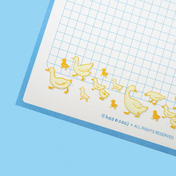 hey ✿ sooj - Wholesale Notepad - Duck, Duck, Notes Notepad1