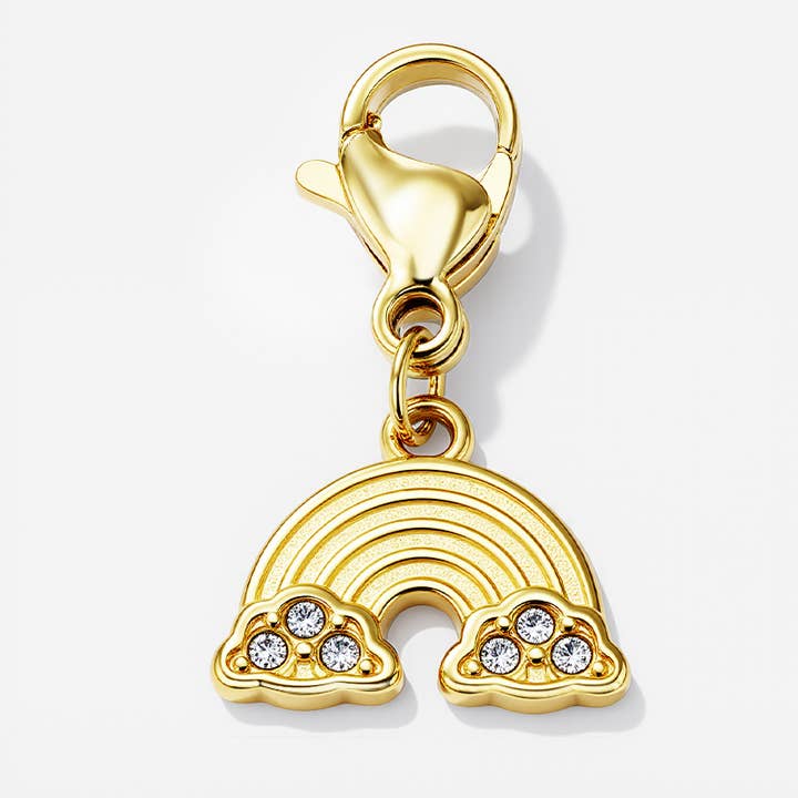 Gold Stainless steel charm CHARM32 for wholesale on Faire