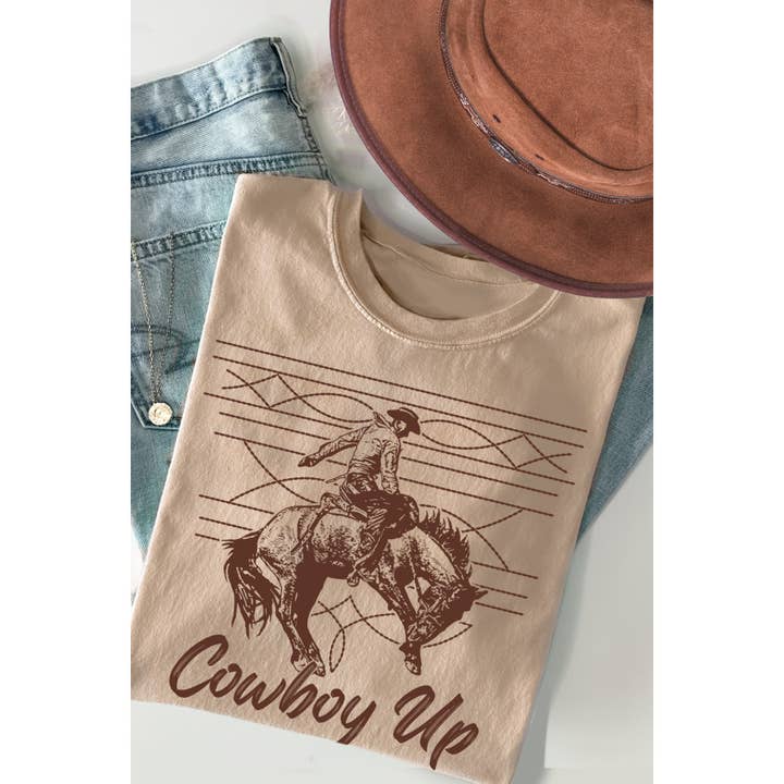 COWBOY UP for wholesale by Amused by Blue