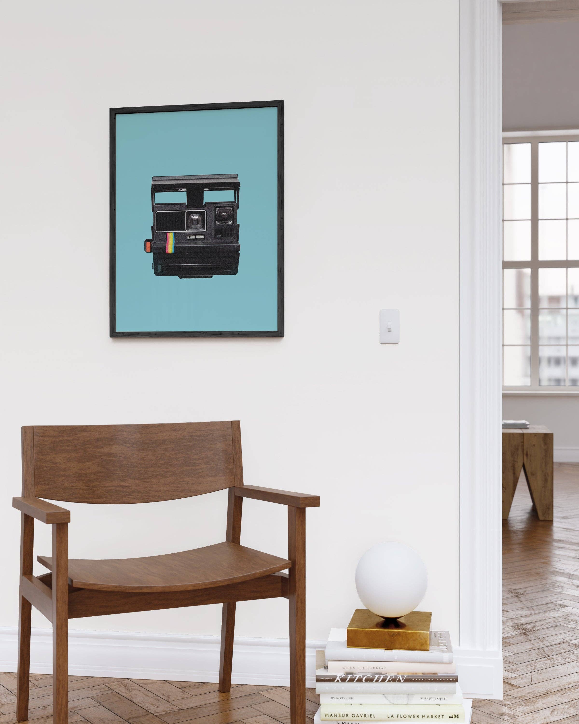 Haus and Hues - Wholesale Art Print - Vintage Polaroid Camera2