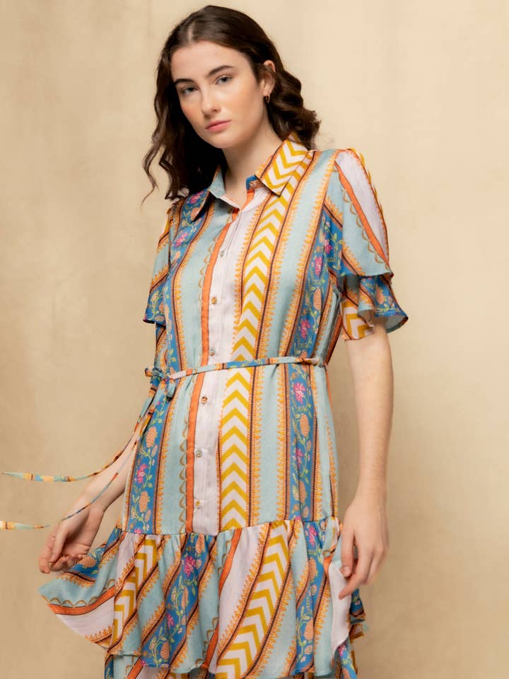 Maleya short dress for wholesale by NIZA