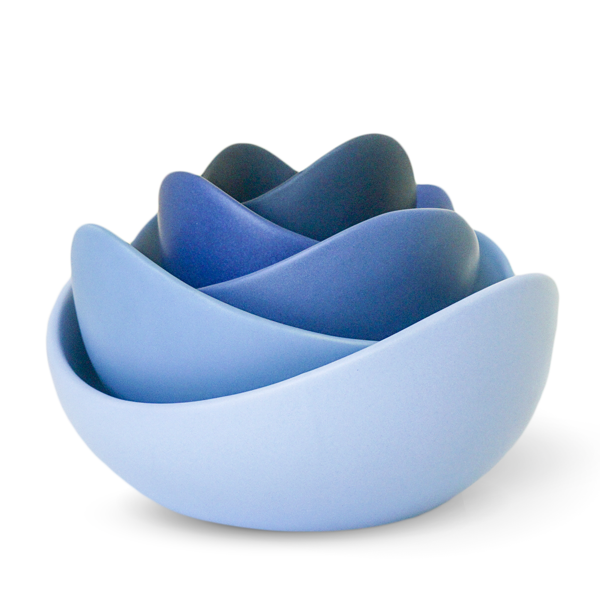 Wabi Sabi Aesthetic - Vente Assiettes/plats/bols de décoration - Bols gigognes en céramique Natalia11