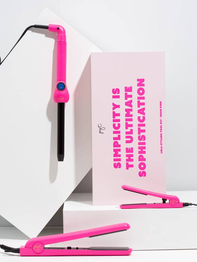 Conjunto rosa Lola por atacado de Pyt Haircare