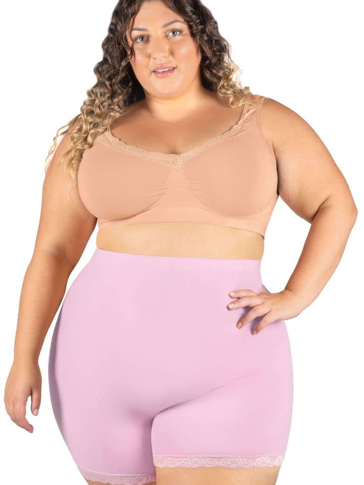 B Free AUSTRALIA - Wholesale Underwear - Women's - Anti Chafing High Rise Petite Cotton Shorts19