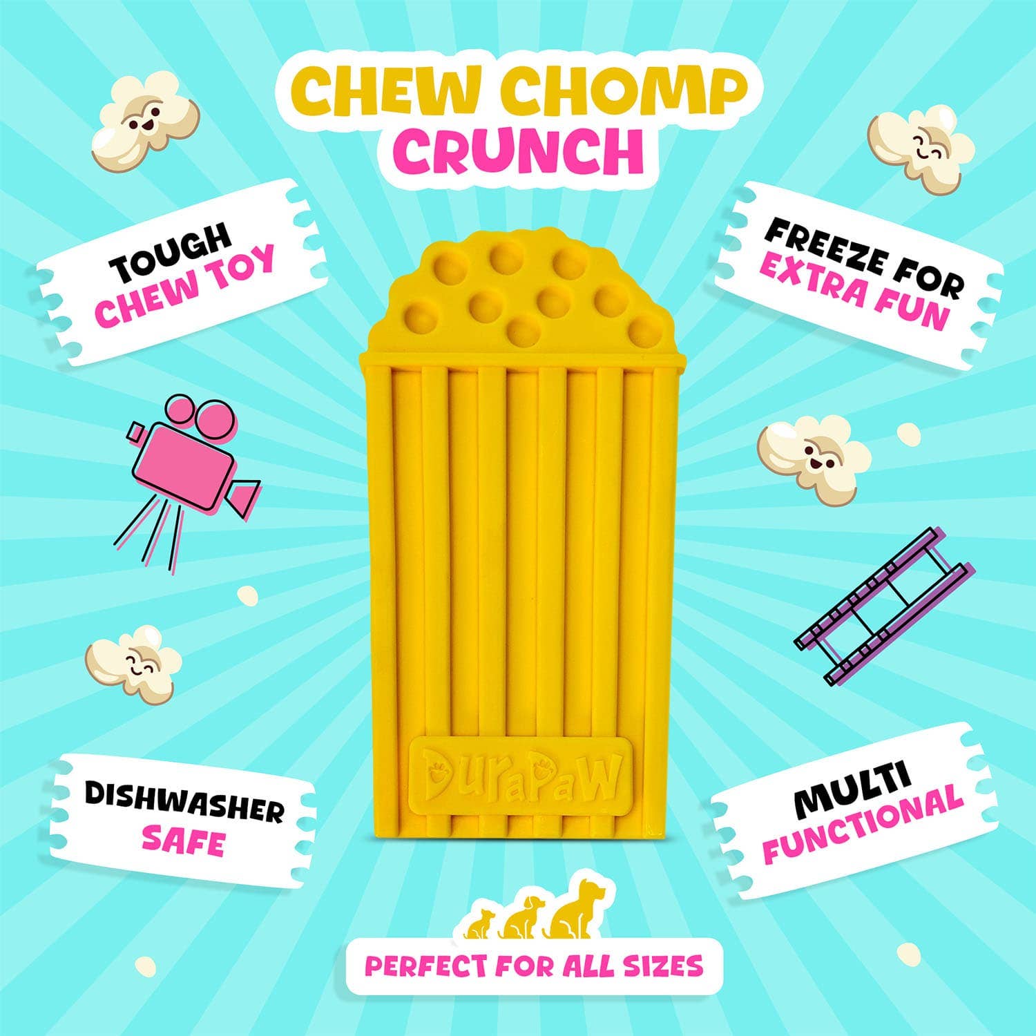 DuraPaw - Wholesale Pet Chew Toy - Dog - DuraPaw Pup Corn Super Tough Nylon Dog Toy7