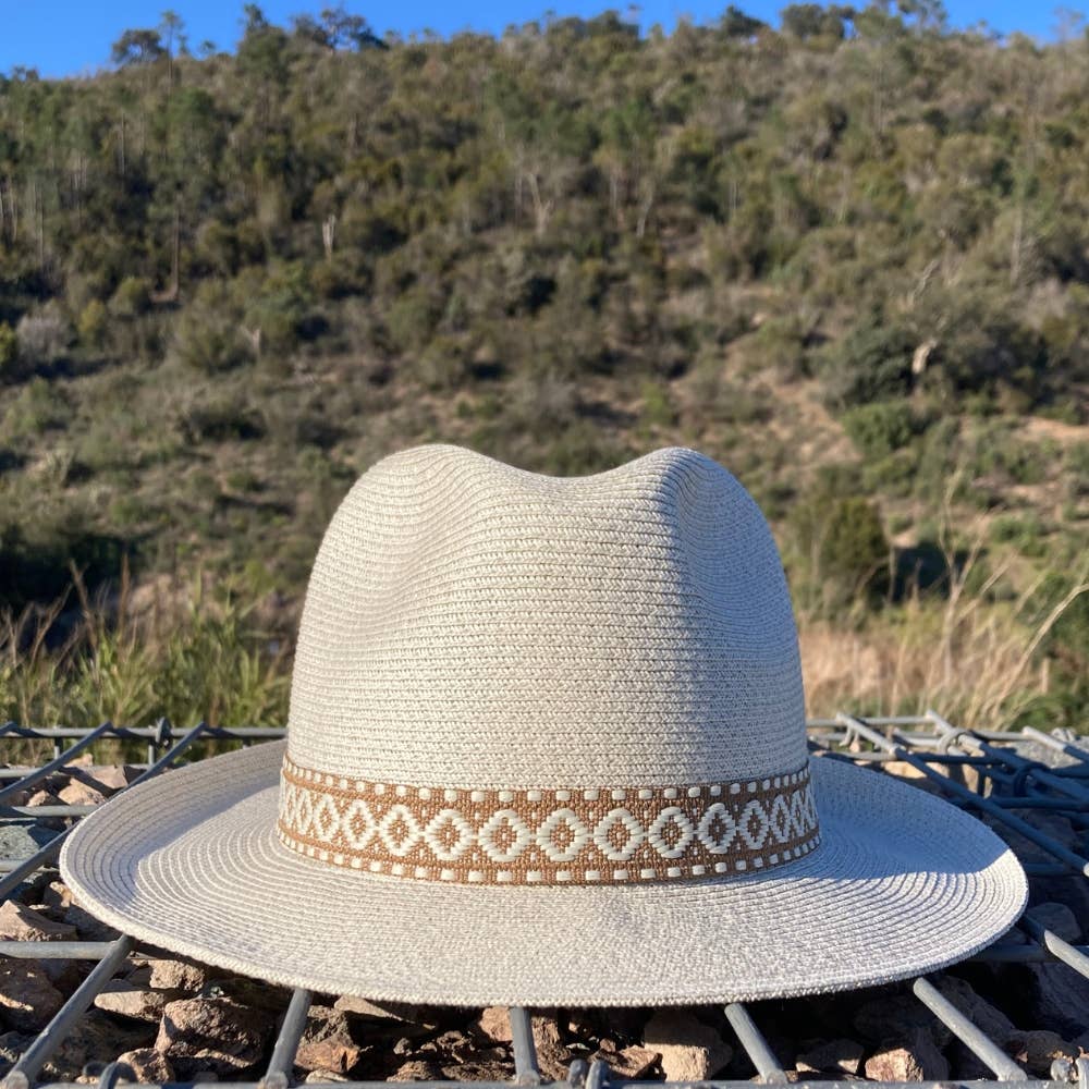 TRAVAUX EN COURS... - Wholesale Straw Hat - Unisex - PAPER HAT RIBBON end6