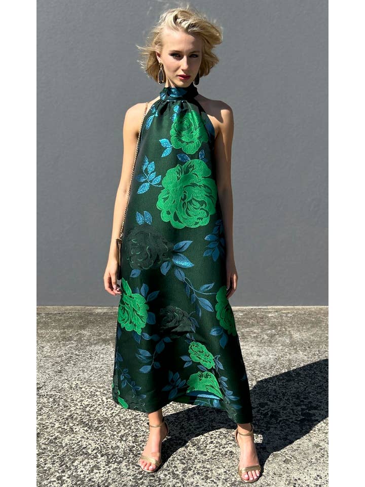 HOSS - Wholesale Dress - Women's - hoss Montreal Dress - Green/Blue