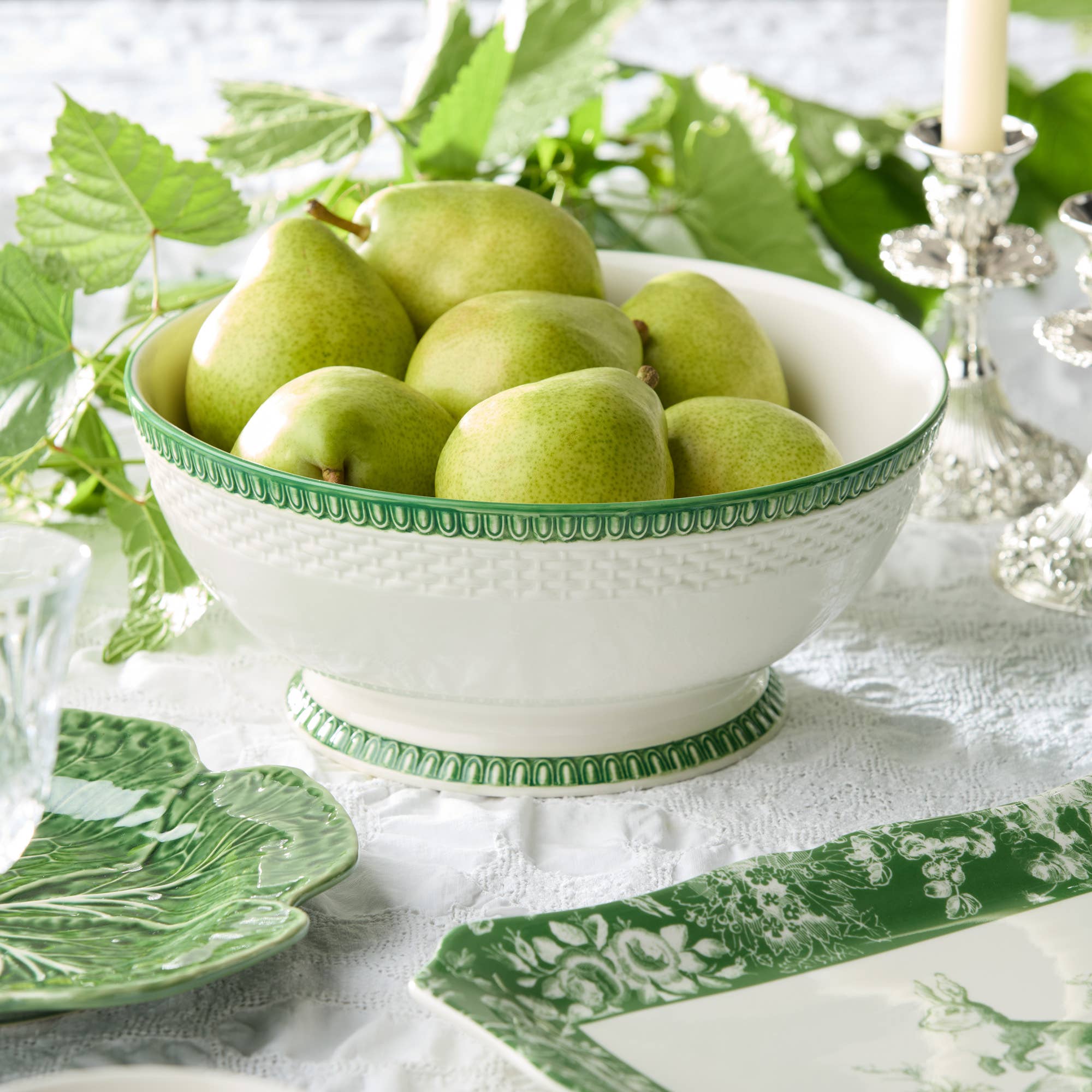 Certified International - Wholesale Serve Bowl - Le Jardin Embossed Rattan Deep Bowl 10.875x4.75 120 oz3