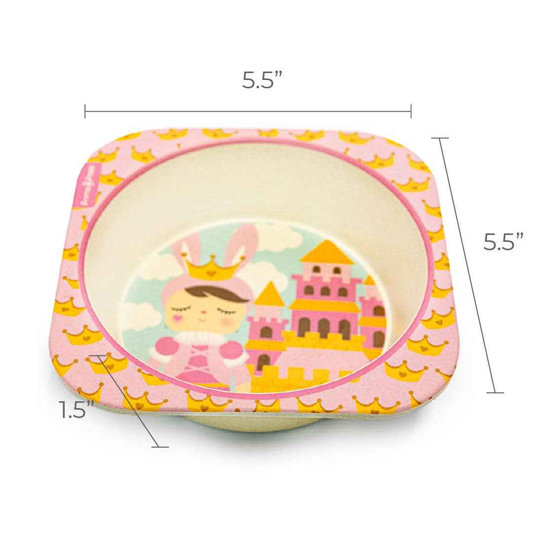 Primo Passi – wholesale Skål - Barn och baby – Primo Passi - Bambu Fiber, Fyrkantig Skål för Barn, Metoo5