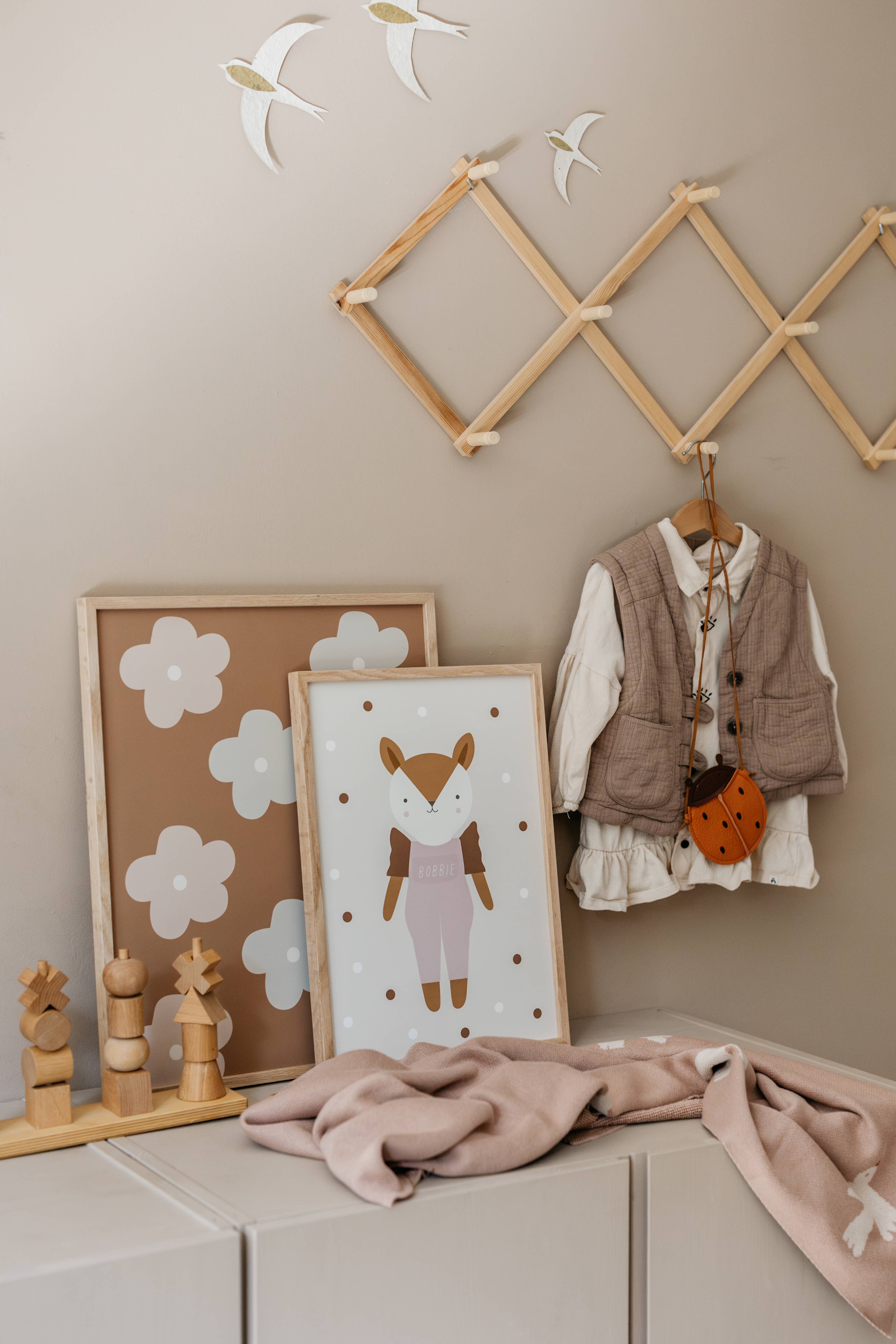 Little Otja - Wholesale Picture Frame - A3 Oak Picture Frame: Minimalist Real Wood Wall Art5