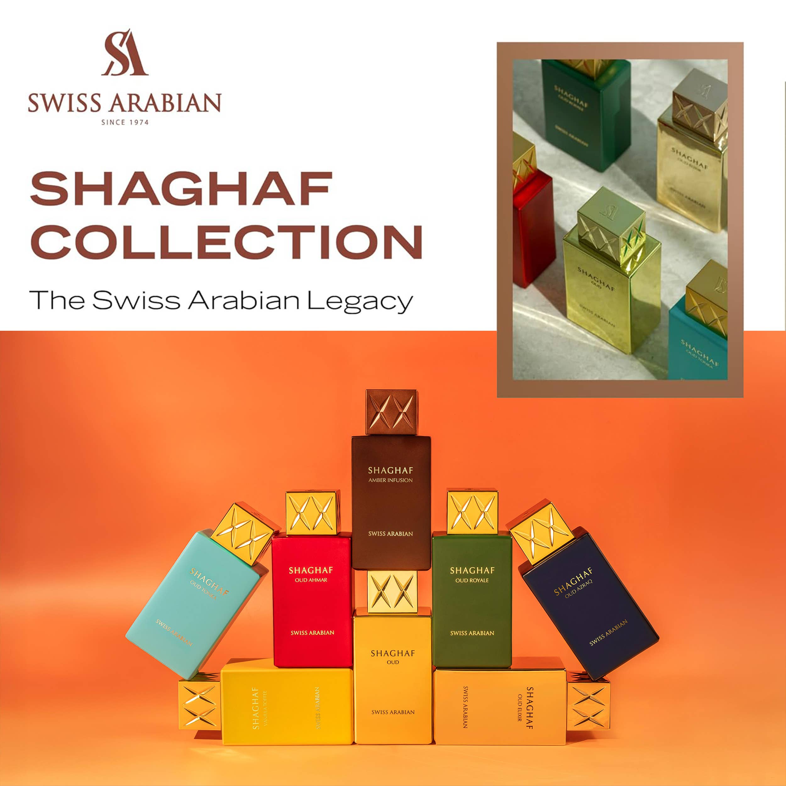 SWISS ARABIAN - Wholesale Perfume/Eau de Toilette - Swiss Arabian Shaghaf Amber Infusion EDP for Unisex 75ml2