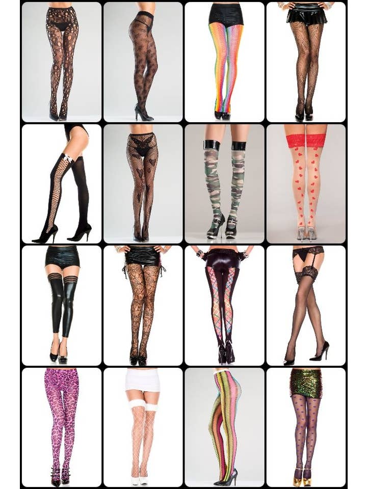 Lingerie Mart - Vendita all'ingrosso Autoreggenti e collant - Donna - HOSPAK10 - Calze autoreggenti / Confezione di calze - Spedizione in 1 giorno!1