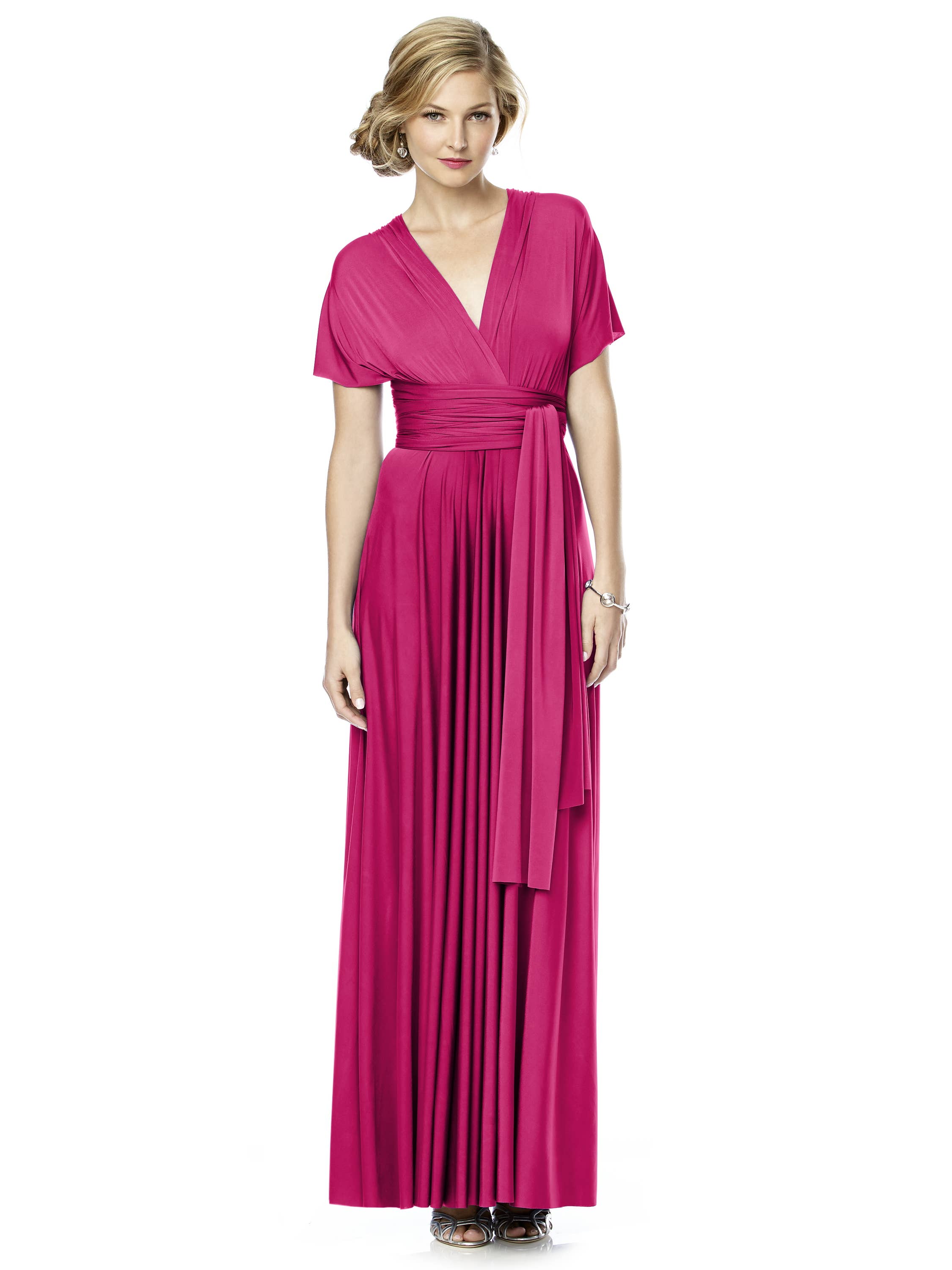 Dessy Group – Großhandel Kleid – Damen – Twist Wickelkleid: Lang100