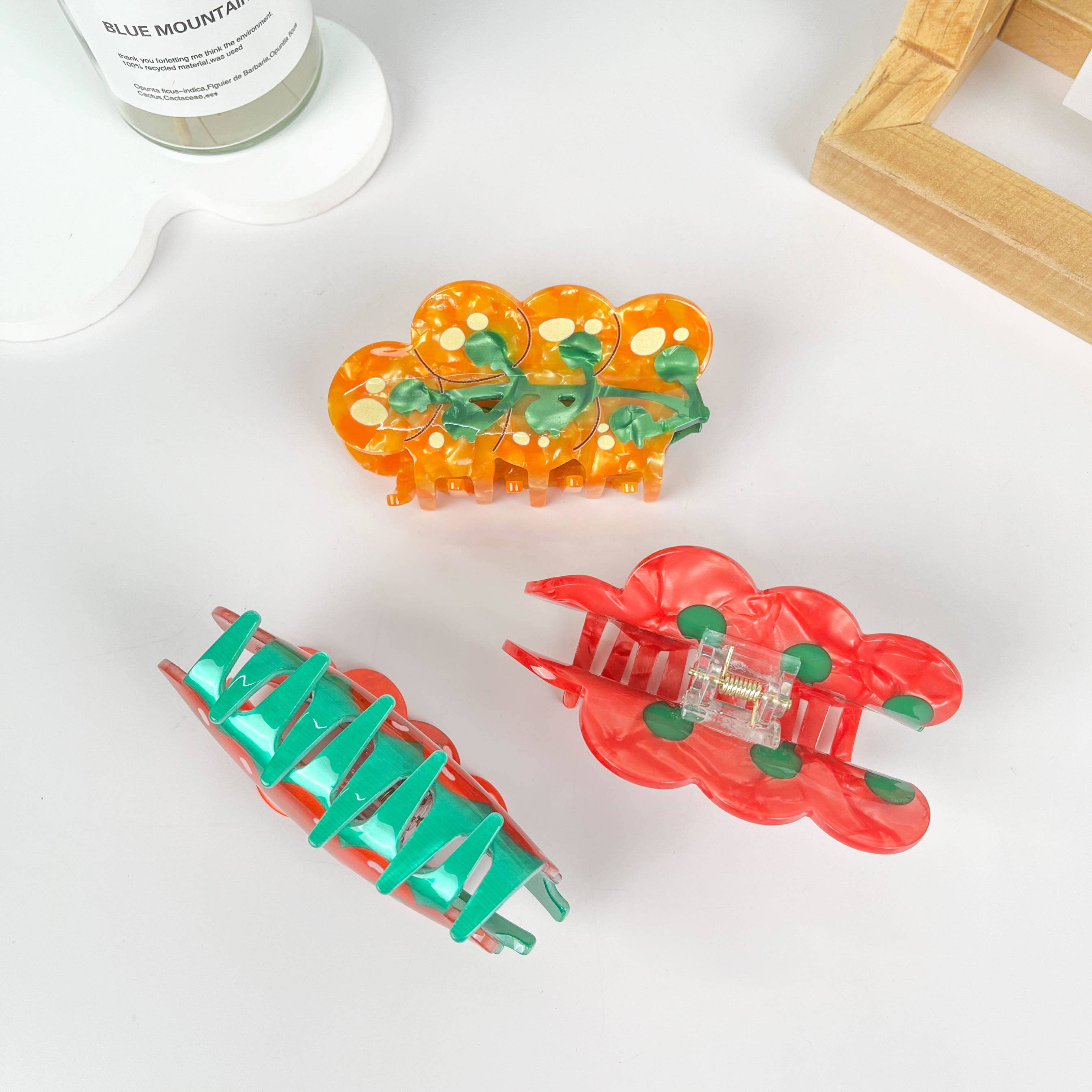 mildstyles - Wholesale Hair Clip - Women's - Vegetables and fruits cherry tomato hair claw clip2