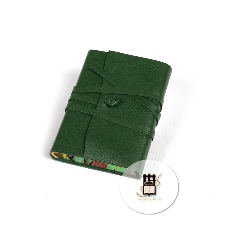 Legatoria Koiné - Vendita all'ingrosso Diari/agende - Diario in cuoio "Medioevalis" con bordi decorati7