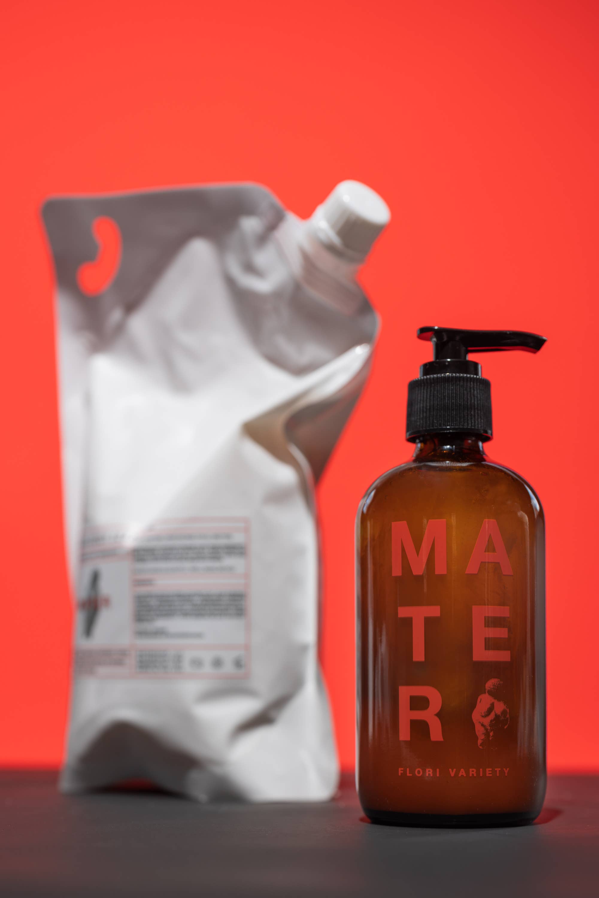 Mater Soap - Wholesale Hand Soap/Wash - Flori Soap - Glass Bottle1