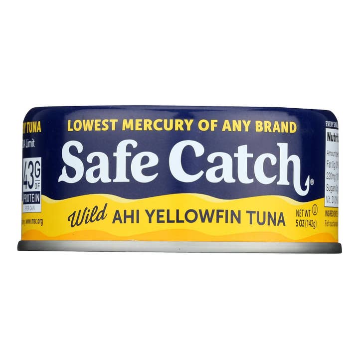 Everyday Supply Co - Wholesale Tinned Fish - Safe Catch - Tuna Ahi-wild Yellowfin - Case of 6 - 5 OZ