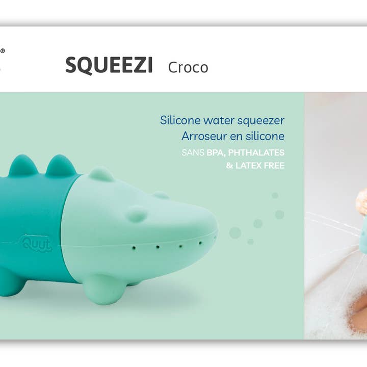 Quut Toys - Wholesale Beach/Pool Toy - Kids & Baby - Quut Squeezi - Squish, squash bath time fun made easy!2