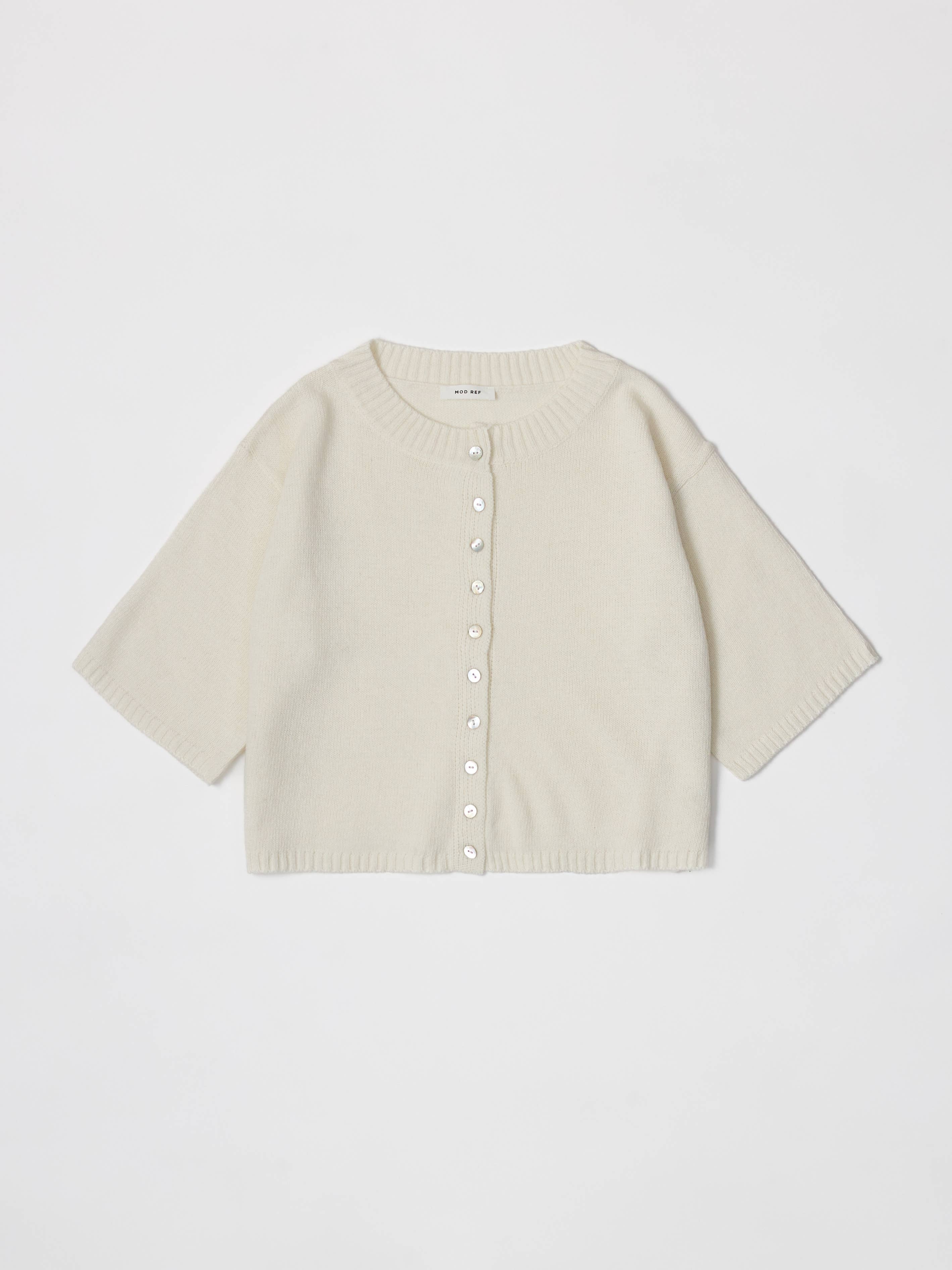 MOD REF - Wholesale Cardigan - Women's - The Stacey Cardigan | Brushed Half Sleeve Cardigan16