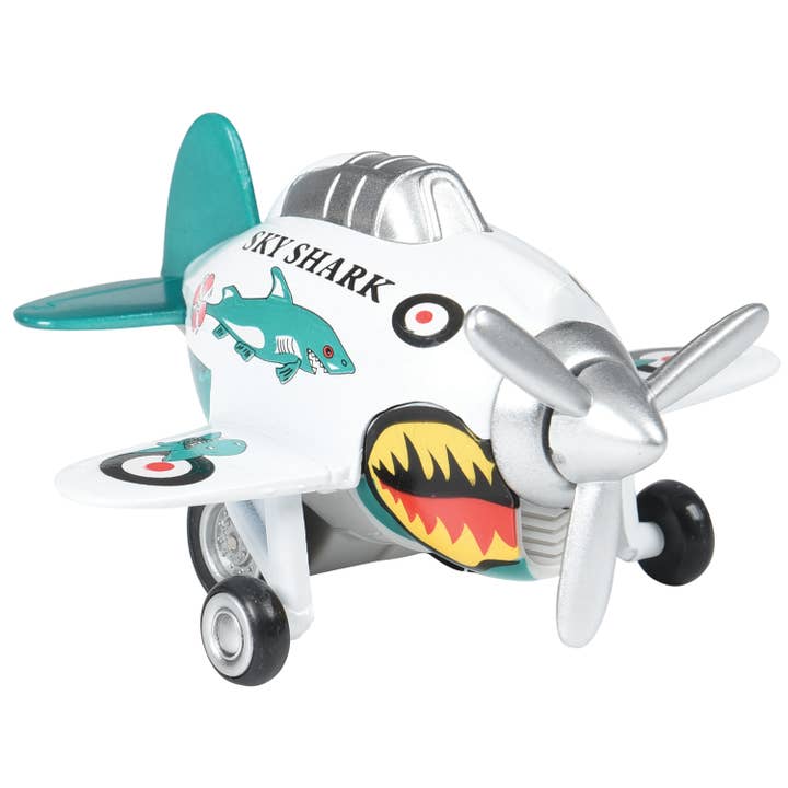 US Toy Company - Wholesale Toy Plane - Kids - Sky Shark Plane 12-unit Display