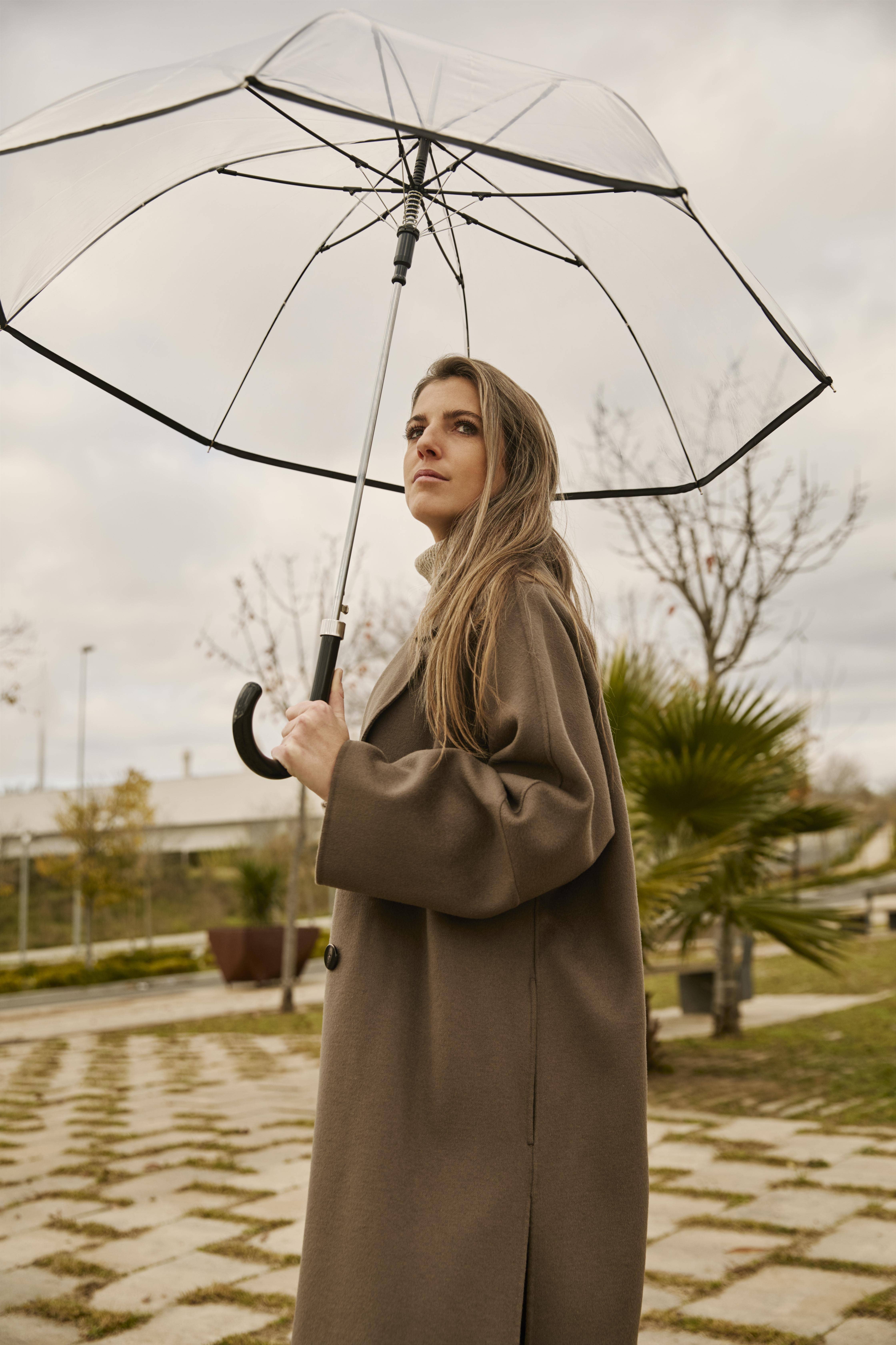 Mkr International - Wholesale Umbrella - Unisex - Large Automatic Transparent Weather Umbrella | Windproof11