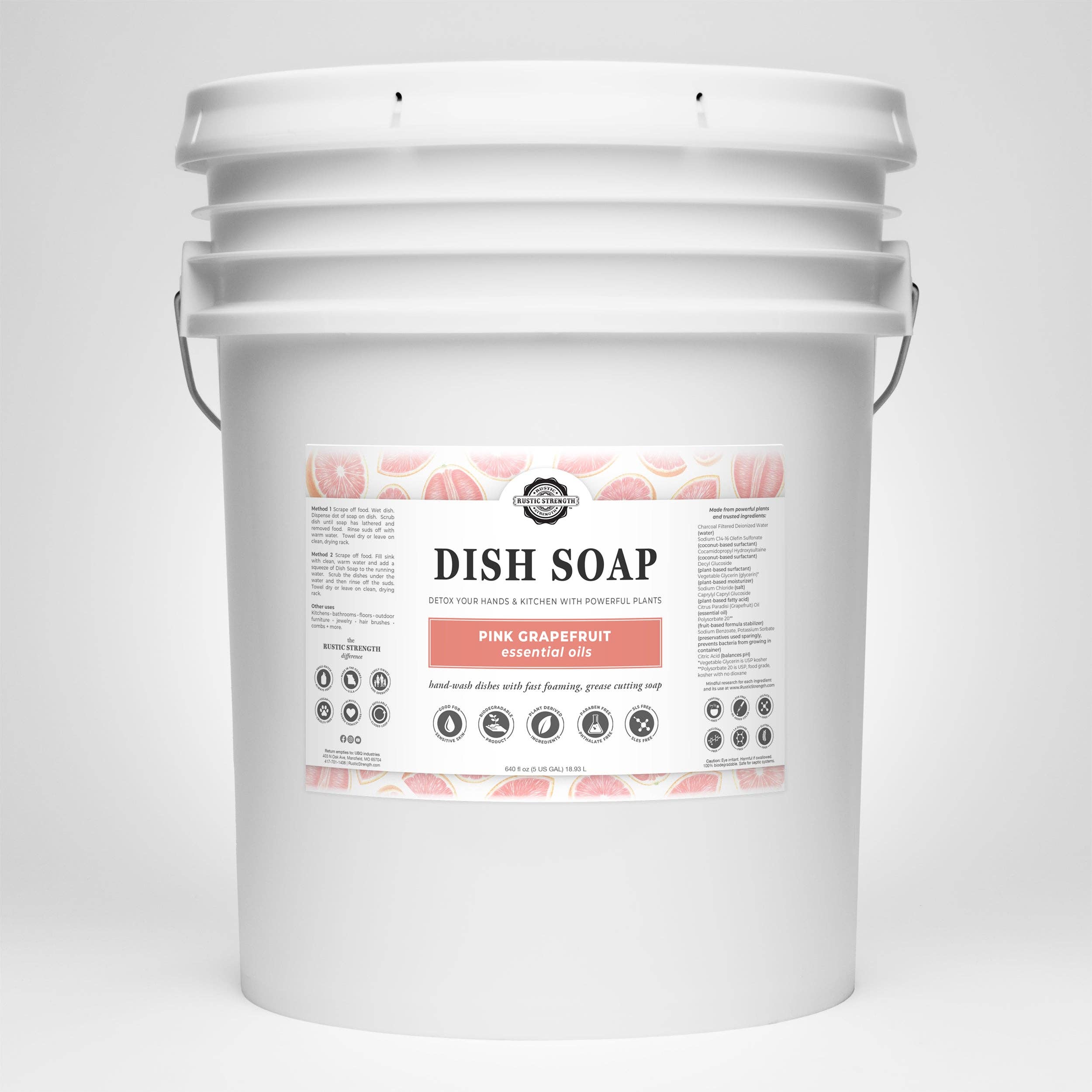 Rustic Strength - Wholesale Dish Soap - Dish Soap - Our Popular Scents12