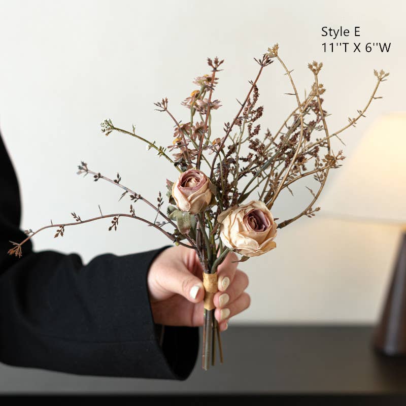 Sweet Home Deco - Wholesale Artificial Flowers - Special Designed Faux Floral Bouquet, Wedding/Vase Bouquets5