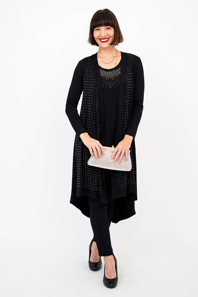 Blue Sky Clothing Co LLC – wholesale Jacka - Dam – Priscilla Jacka, Svart Diamant, Bambu4