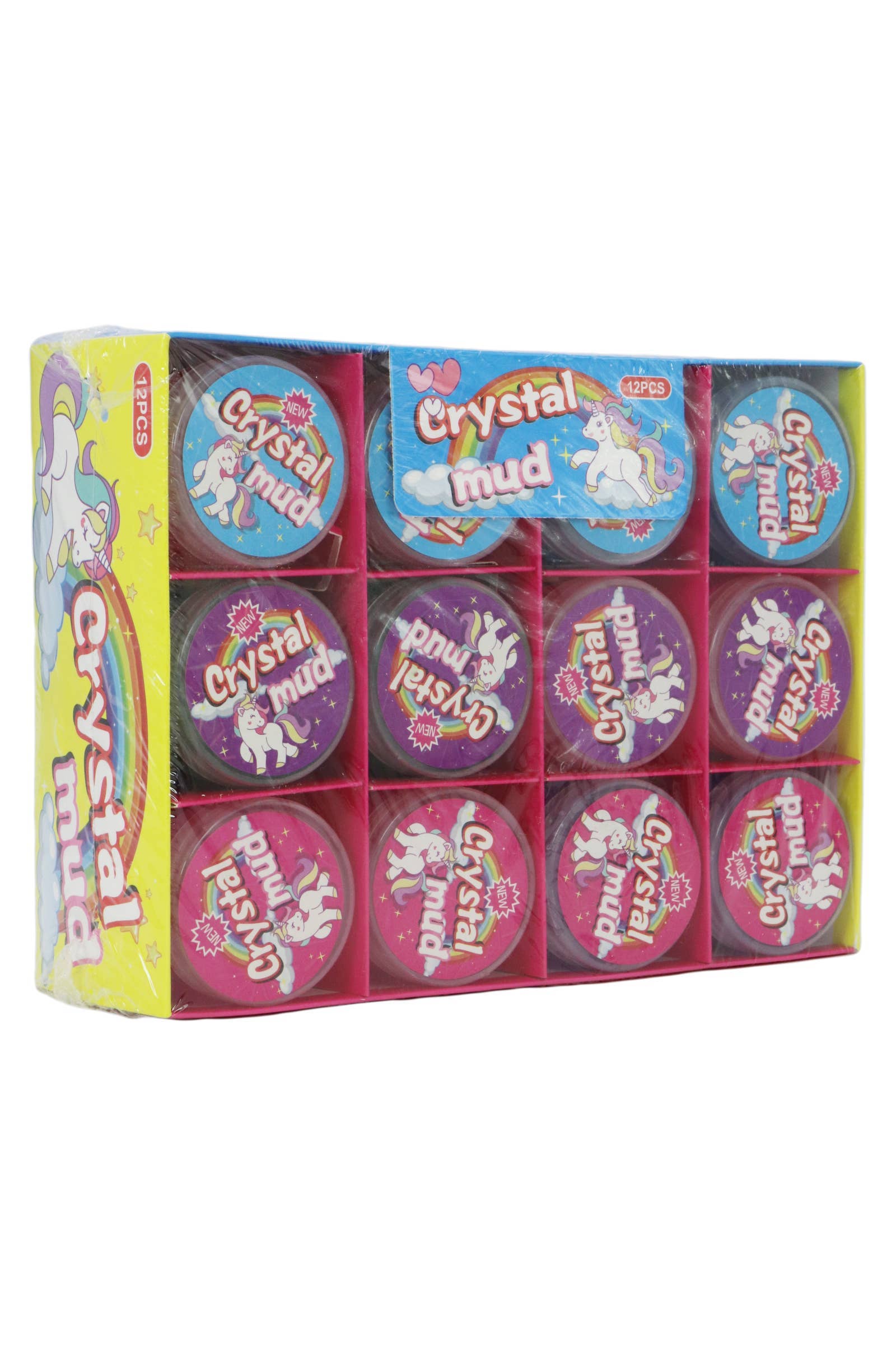 ASSORTED Unicorn Glitter Shimmer Gel Slime Mini Jar for wholesale on Faire1