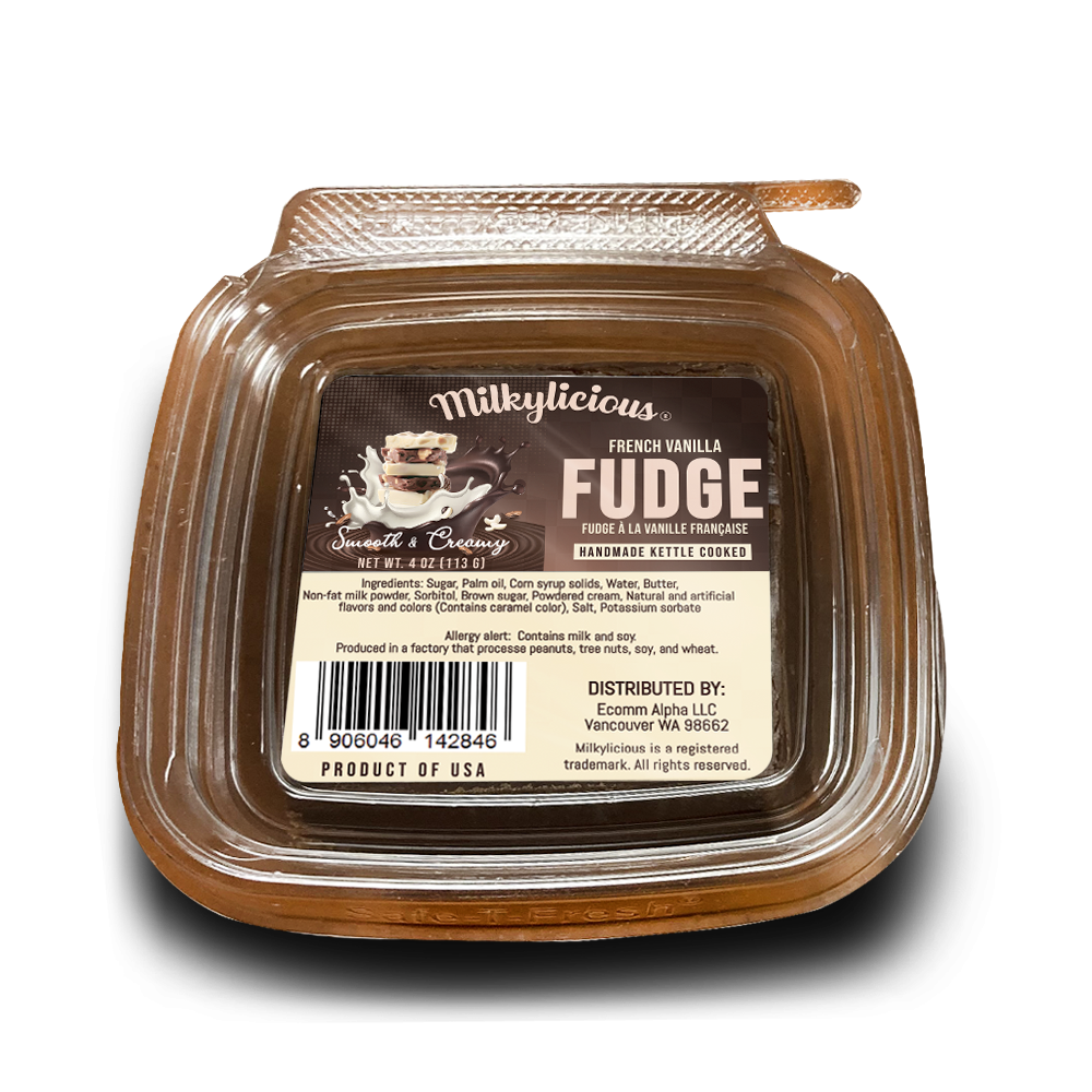 PRIDE INDIA BRANDS – wholesale Fudge – Milkylicious gammaldags handgjord slät krämig fudge2