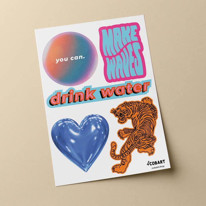 Du kan – Vinylklistermärken för wholesale av Cobart